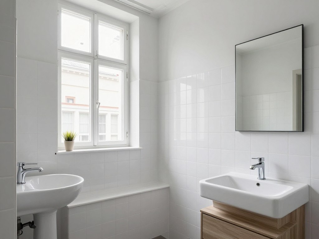 Badsanierung Altbau mit modernen Fliesen und Sanitäranlagen Oldenburg