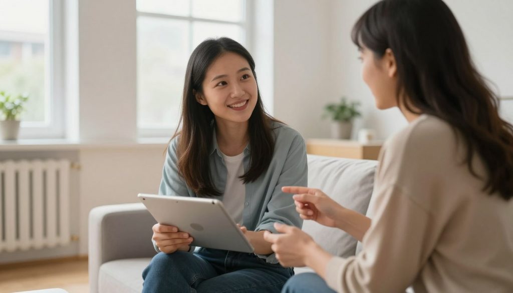 Beratungsgespräch vor Ort in Bremen für Renovierungsprojekt