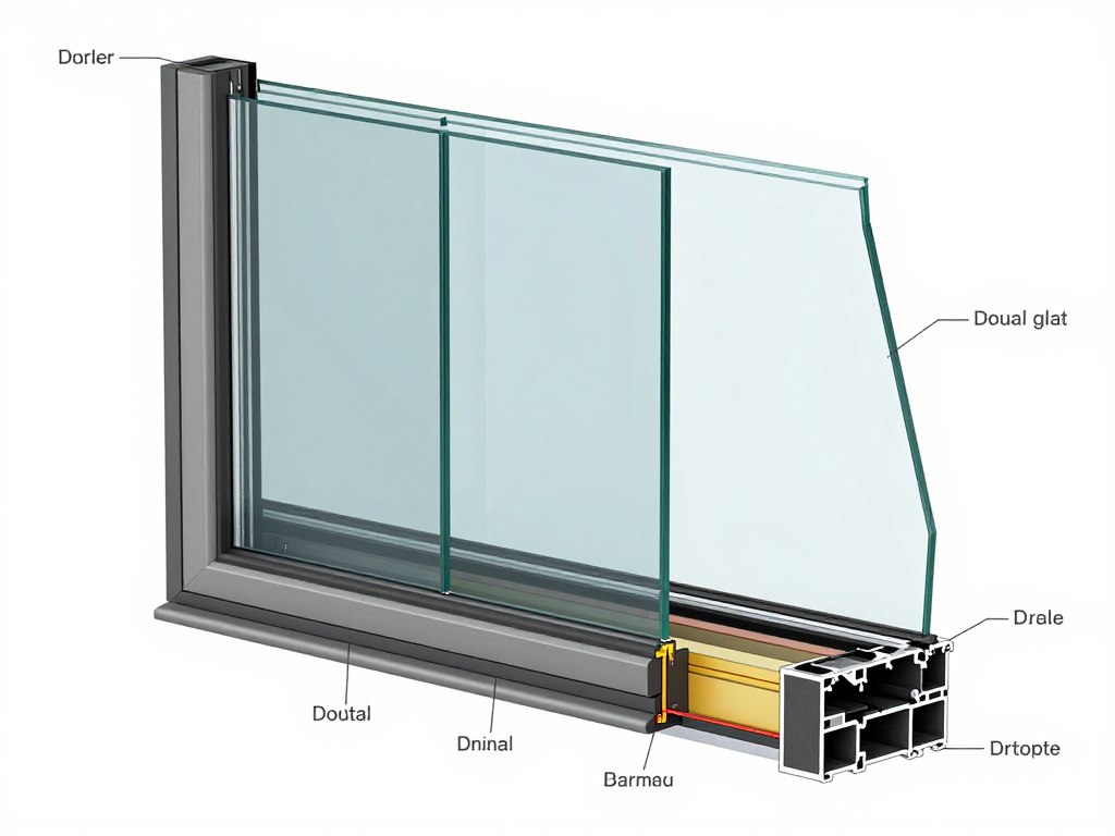 Dreifachverglasung Aufbau polnische Fenster