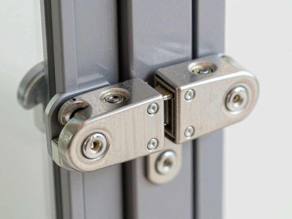 Fenster mit Pilzkopfverriegelung und Sicherheitsbeschlag