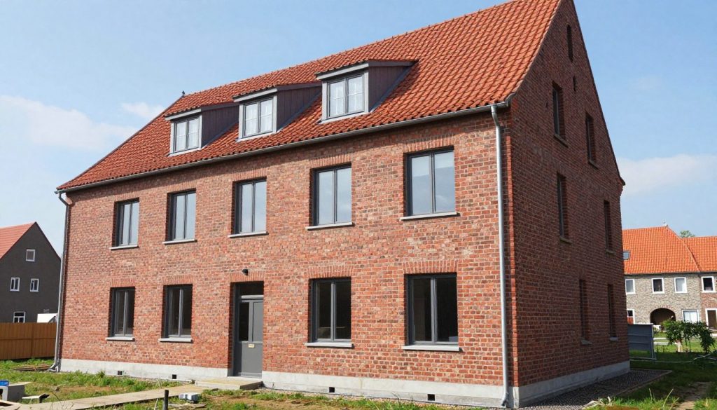 Fertiges Mauerwerk in Oldenburg – Neubau-Projekt abgeschlossen