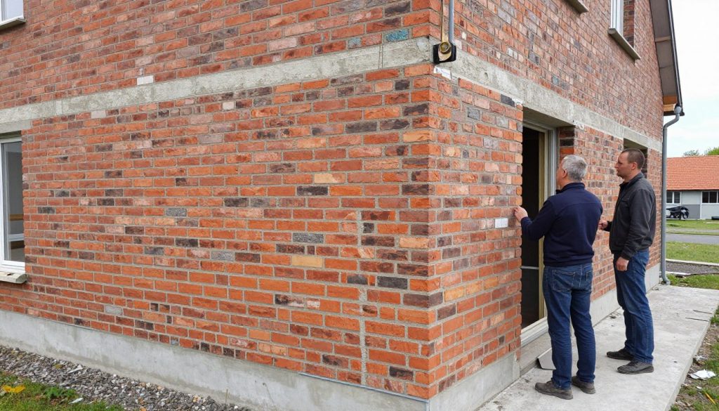 Fertiggestelltes Mauerwerk in Delmenhorst – Qualitätsarbeit sichtbar