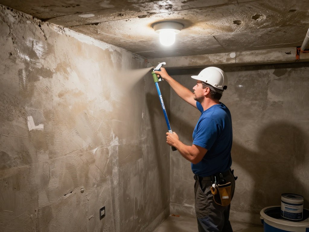 Kellersanierung mit Abdichtungsarbeiten