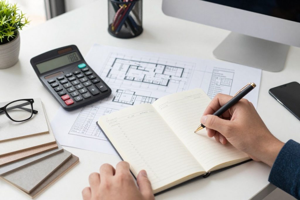 Kostenplanung und Angebotserstellung für Renovierungsprojekt in Stuhr