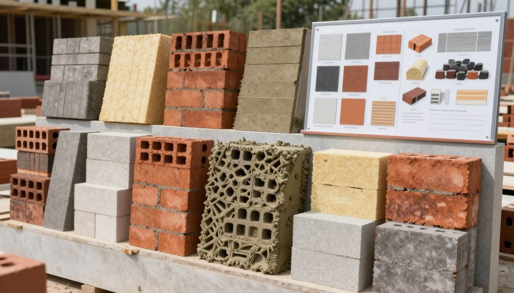 Mauerwerk in Stuhr: Verschiedene Ziegelarten und Materialien für Maurerarbeiten