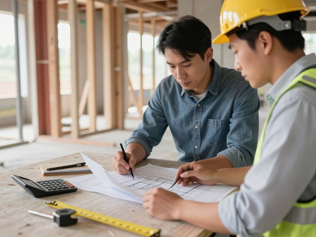 Maurerarbeiten in Stuhr: Statische Berechnung für Wanddurchbruch