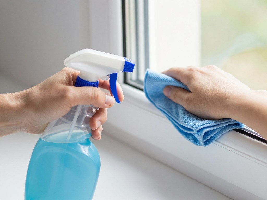 Reinigung Pflege Kunststofffenster aus Polen