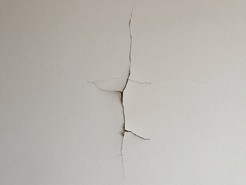 Risse im Putz durch fehlerhafte Ausführung