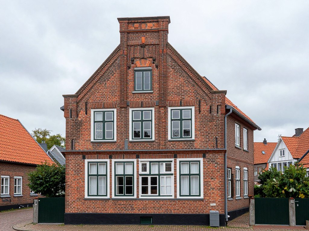 Typisches norddeutsches Einfamilienhaus in Stuhr vor Renovierung