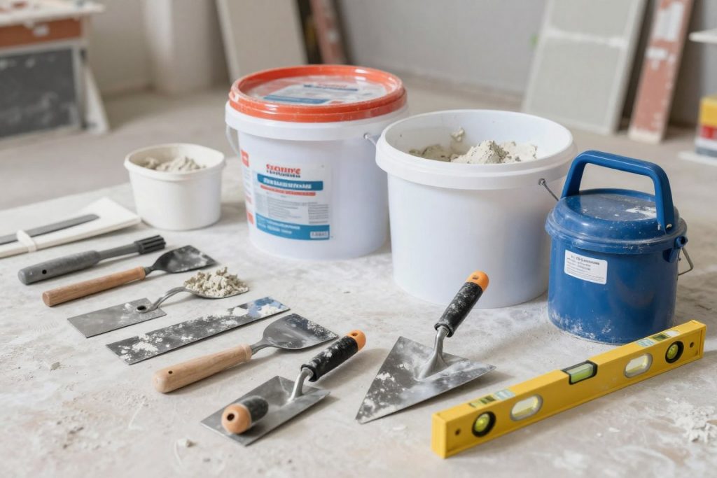 Verputzer-Materialien und Werkzeuge für Arbeiten in Oldenburg