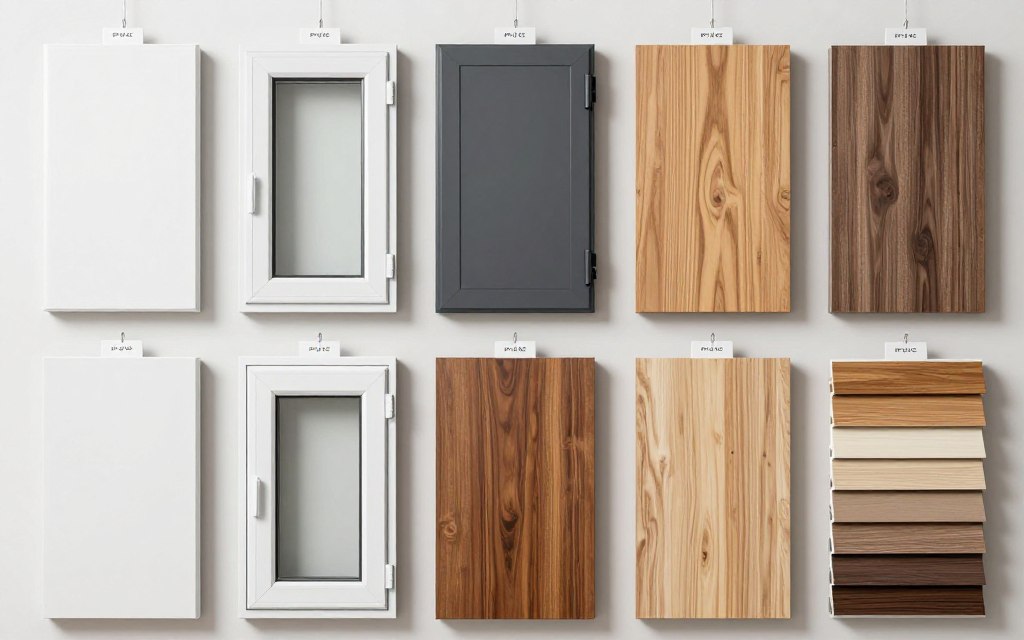 Verschiedene Farboptionen Fenster aus Polen Auswahl