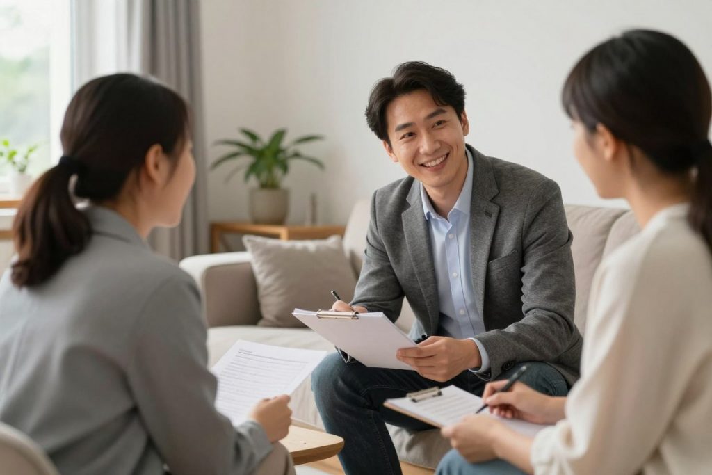Werklotse Berater bei Vor-Ort-Termin beim Kunden in Delmenhorst