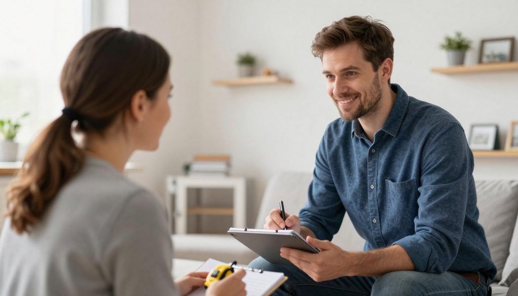 Werklotse Berater bei Vor-Ort-Termin in Bremen für SHK-Projekt