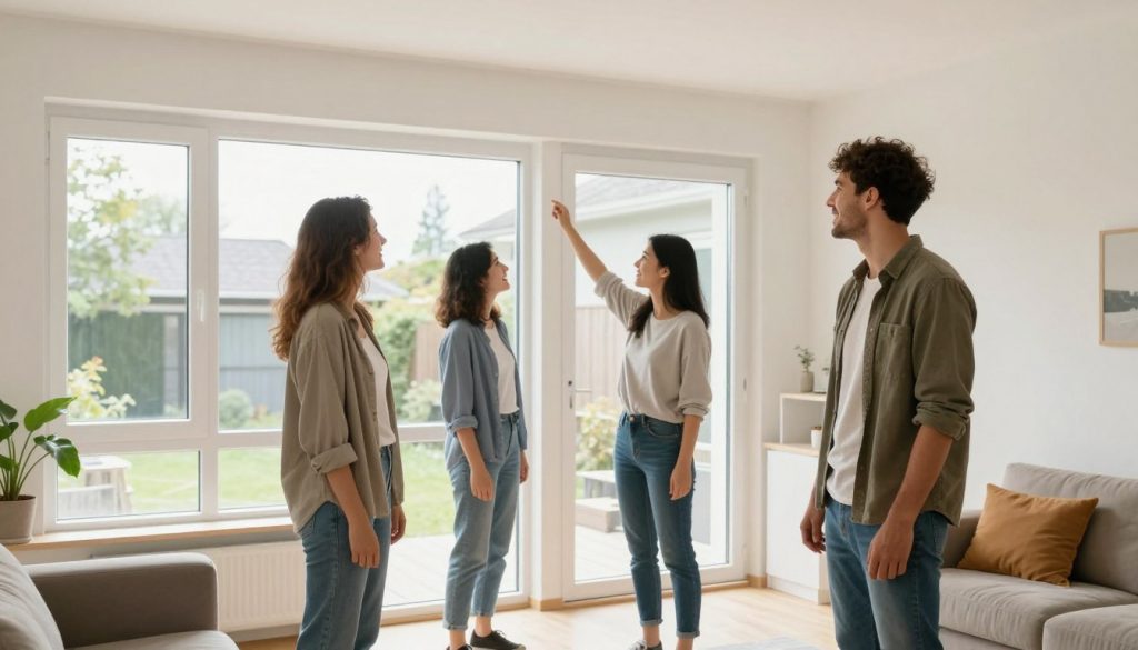 Zufriedene Kunden mit neuen Fenstern in Bremen