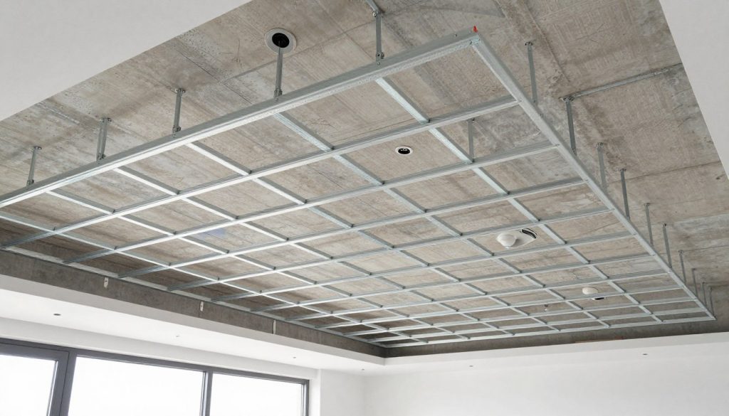 Abgehängte Decke Trockenbau mit Unterkonstruktion in Syke Abgehängte Decke Trockenbau mit Unterkonstruktion in Syke