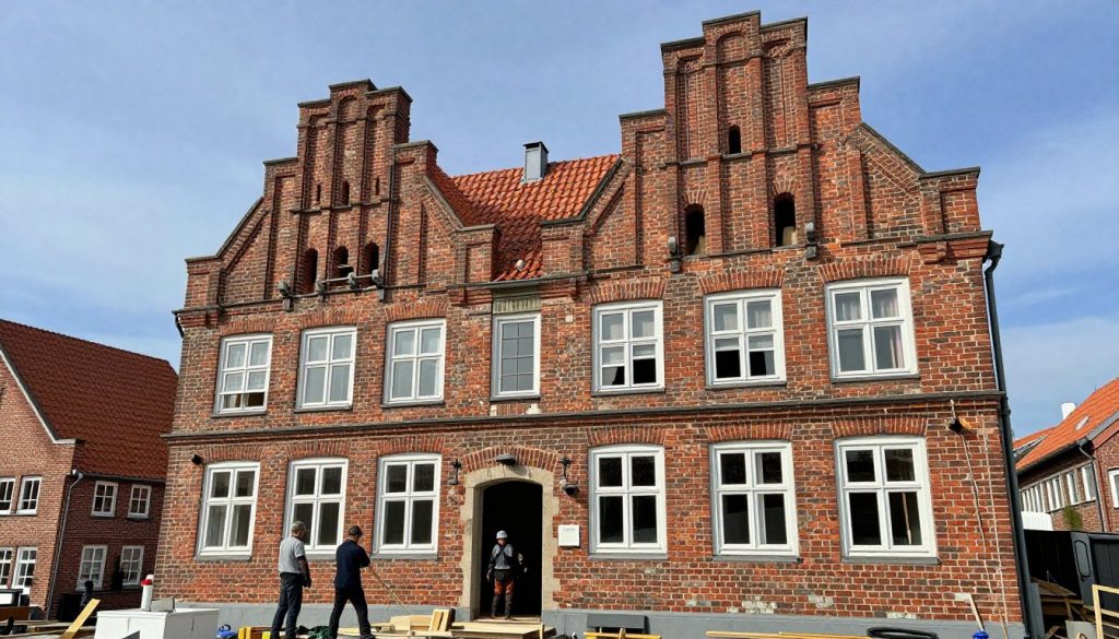 Altbau-Sanierung in Norddeutschland mit historischer Bausubstanz Altbau-Sanierung in Norddeutschland mit historischer Bausubstanz