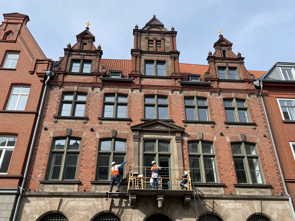 Altbausanierung Hamburg Fassade historisches Gebäude Altbausanierung Hamburg Fassade historisches Gebäude