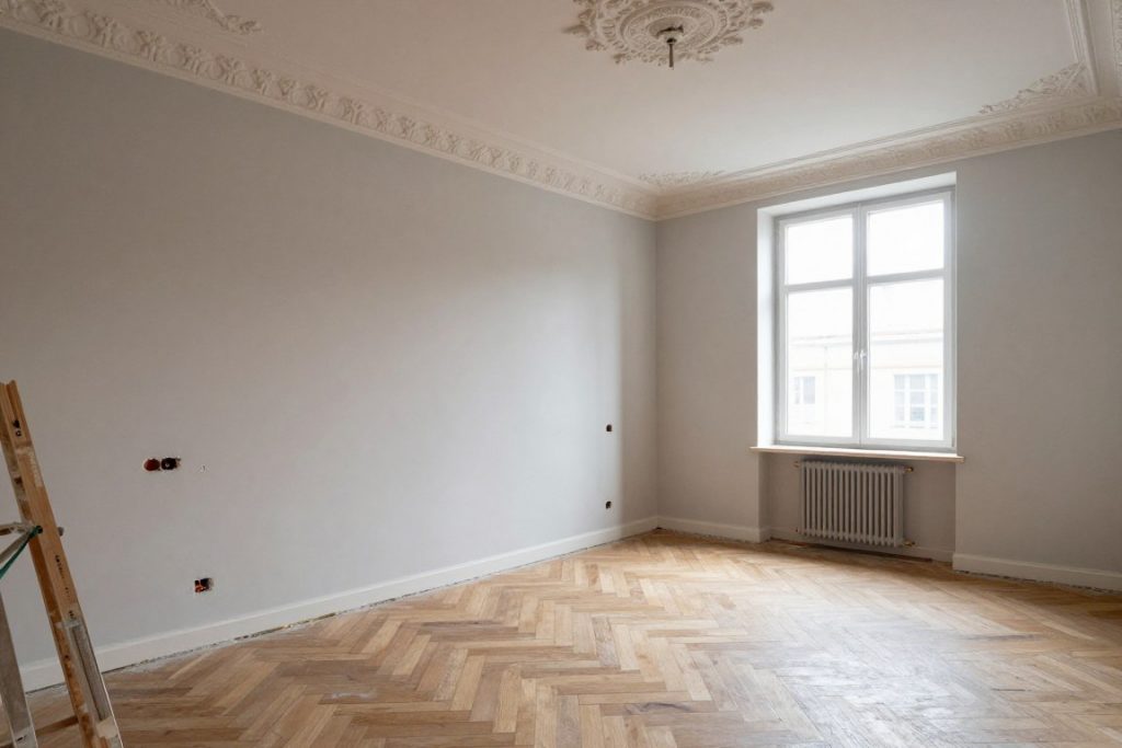 Altbausanierung in Hamburg mit erhaltenen historischen Elementen Altbausanierung in Hamburg mit erhaltenen historischen Elementen