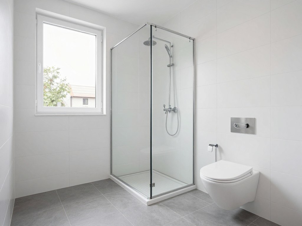 Badsanierung mit neuen Fliesen in Rotenburg