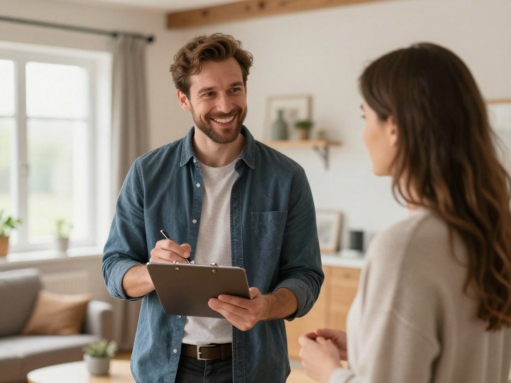 Beratungsgespräch für Trockenbau in Hude vor Ort