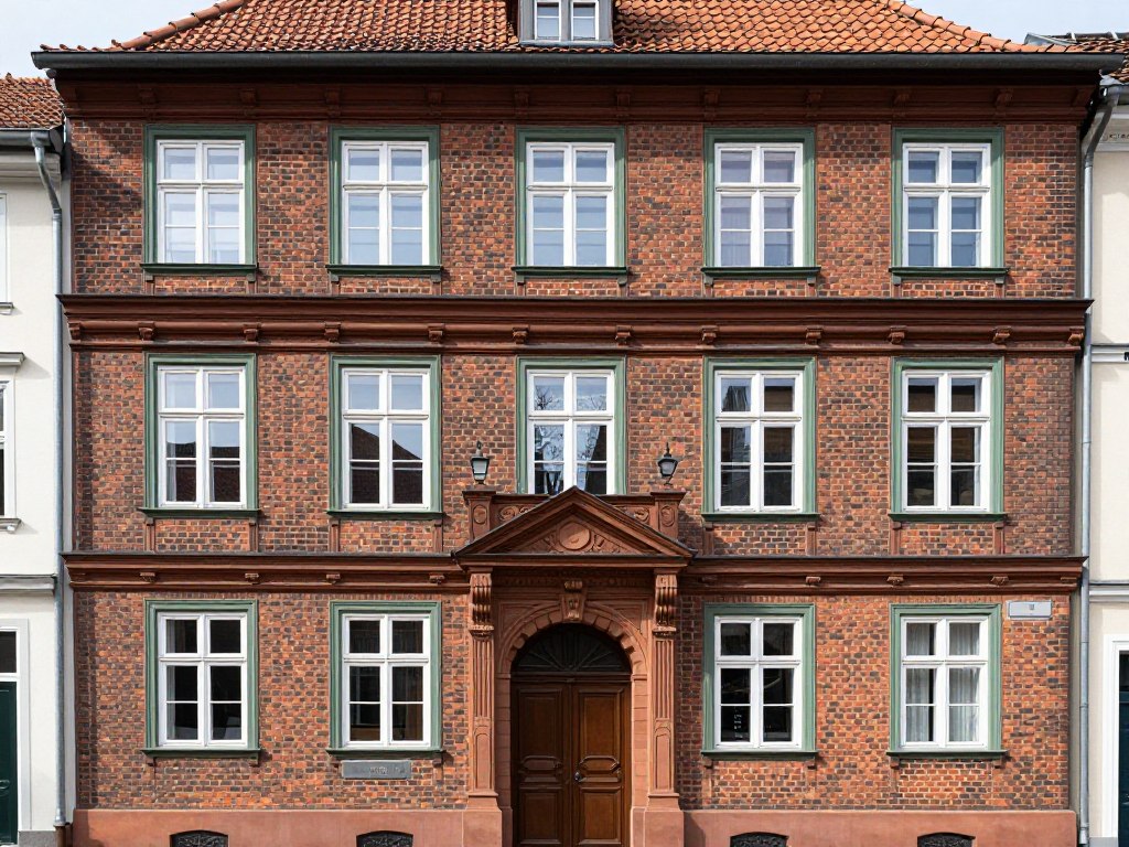 Denkmalgeschütztes Altbau in Syke nach fachgerechter Sanierung Denkmalgeschütztes Altbau in Syke nach fachgerechter Sanierung