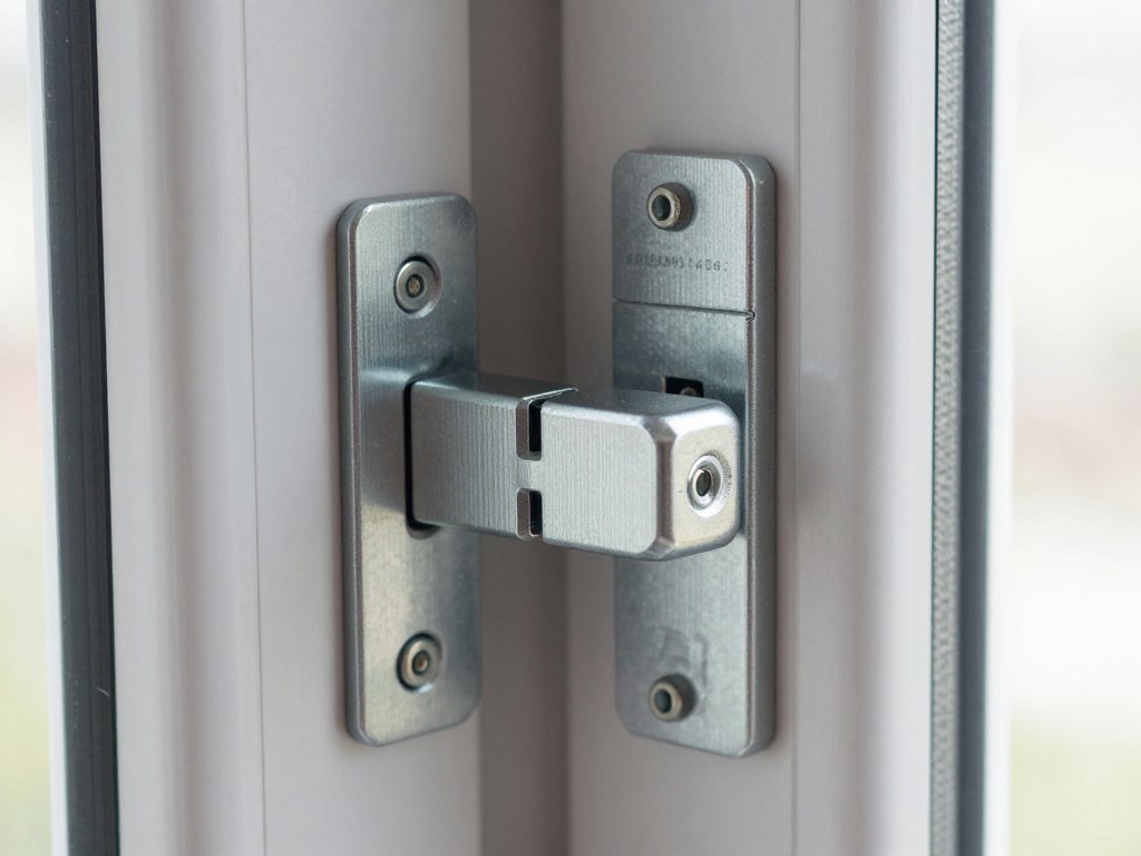 Einbruchschutz-Beschlag am Fenster