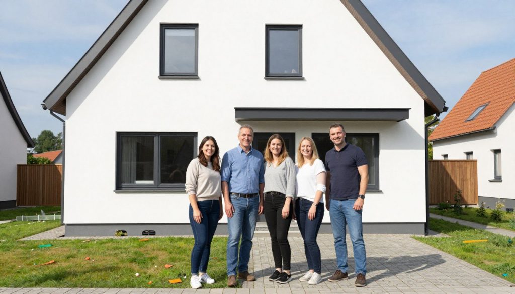 Erfolgreich abgeschlossenes Handwerker-Projekt in Achim mit zufriedenen Eigentümern