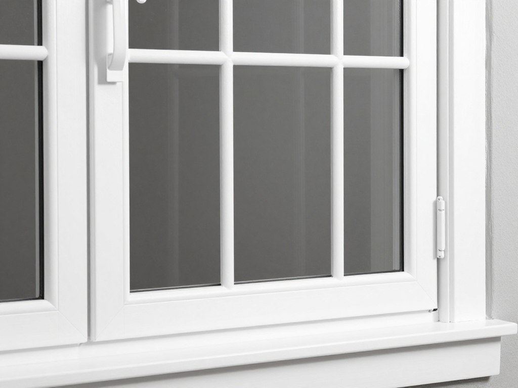 Fenster mit aufgesetzten Sprossen Fenster mit aufgesetzten Sprossen