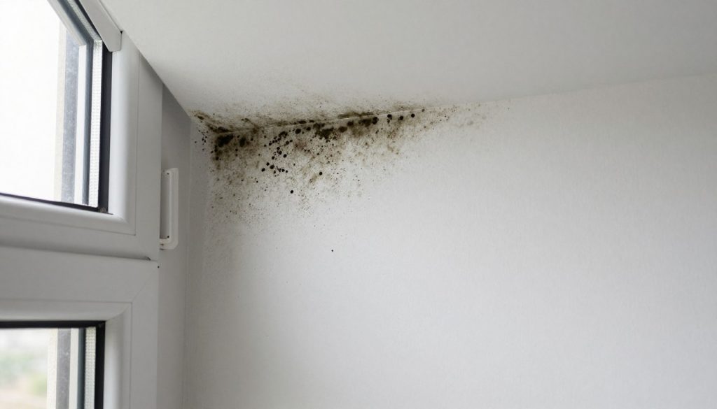 Feuchtigkeit und Schimmel durch mangelnde Lüftung Feuchtigkeit und Schimmel durch mangelnde Lüftung