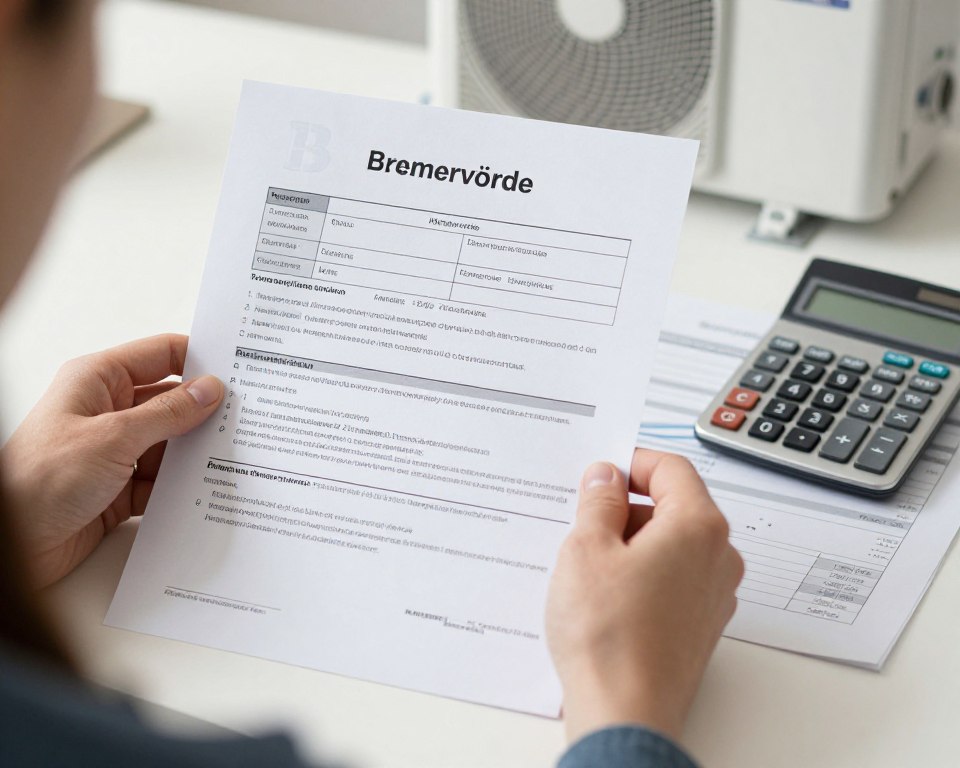 Förderung Wärmepumpe Bremervörde Antragsformular Beratung