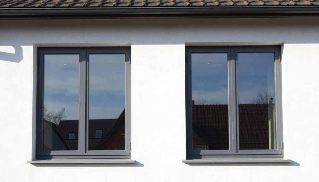 Gepflegte moderne Fenster in Wohnhaus in Lemwerder