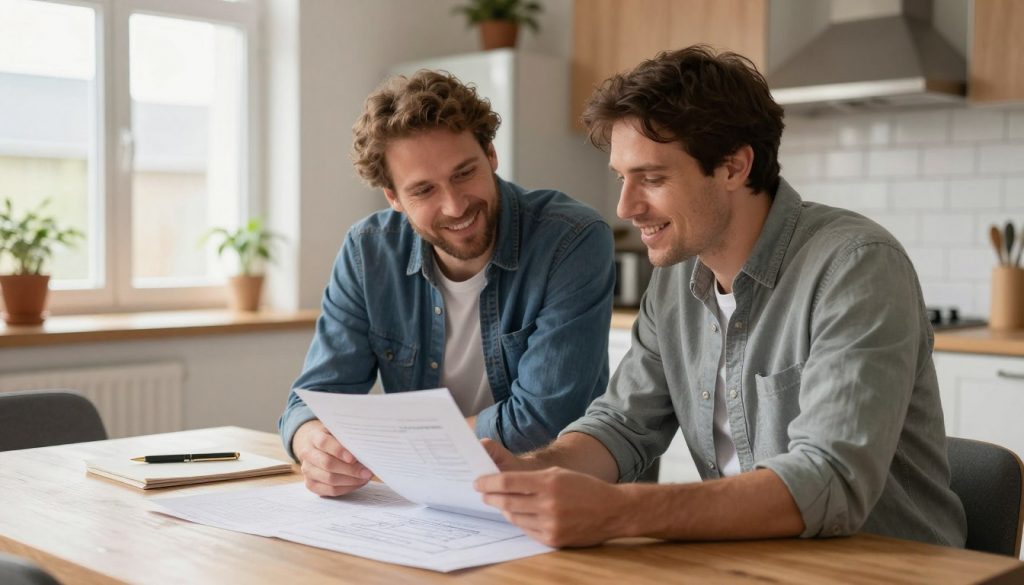 Handwerker Beratungsgespräch vor Ort in Rotenburg