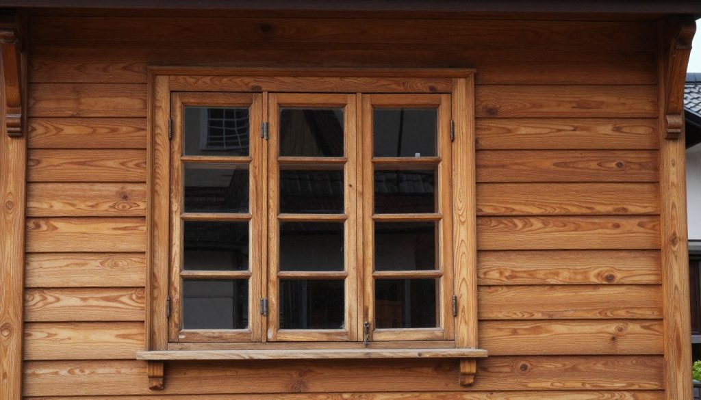 Klassisches Holzfenster in restauriertem Altbau Klassisches Holzfenster in restauriertem Altbau