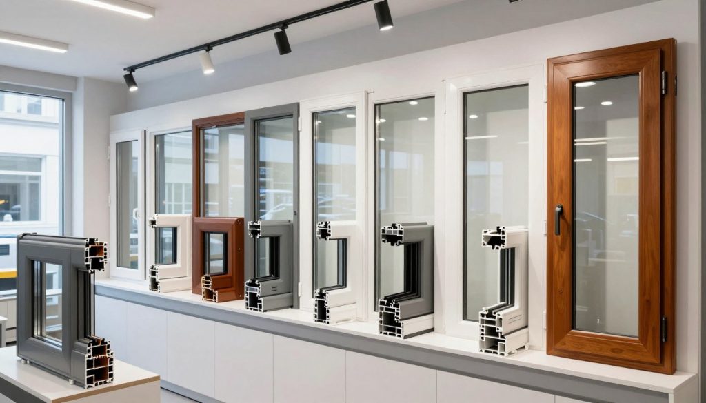 Kunststofffenster und Alufenster Auswahl bei Fensterbauer Beratung in Hude