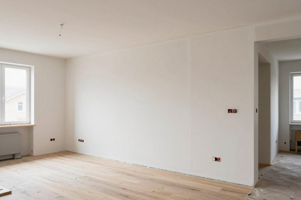 Moderner Innenausbau mit Trockenbau und frischen Malerarbeiten in Rhauderfehn