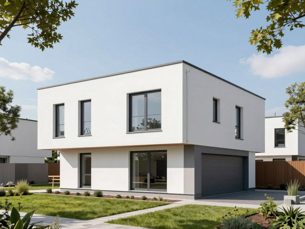 Modernes Neubau-Einfamilienhaus in Achim kurz vor Fertigstellung
