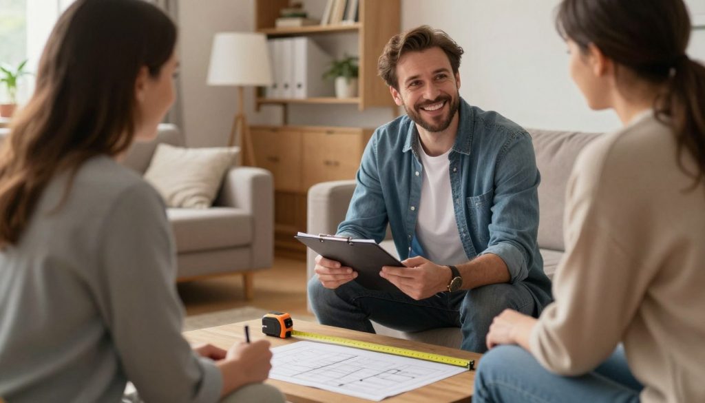Persönliche Beratung vor Ort in Hude mit Werklotse Berater und Hausbesitzer