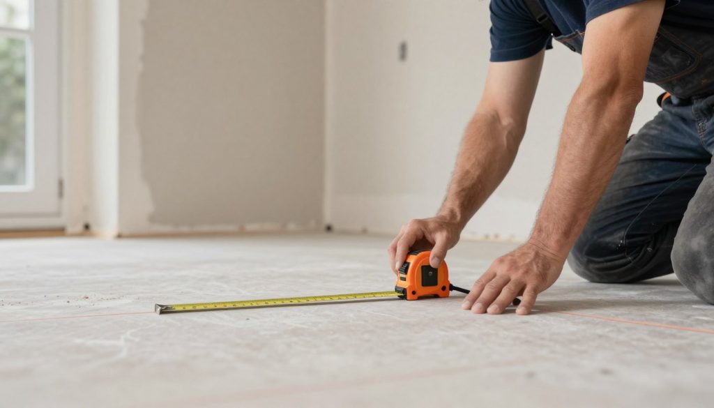 Planung und Vermessung für Trockenbau Trennwand