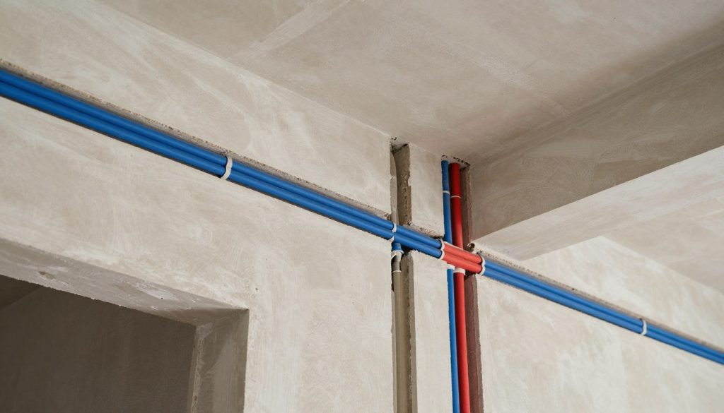 Planung von Elektroleitungen in Trockenbauwand