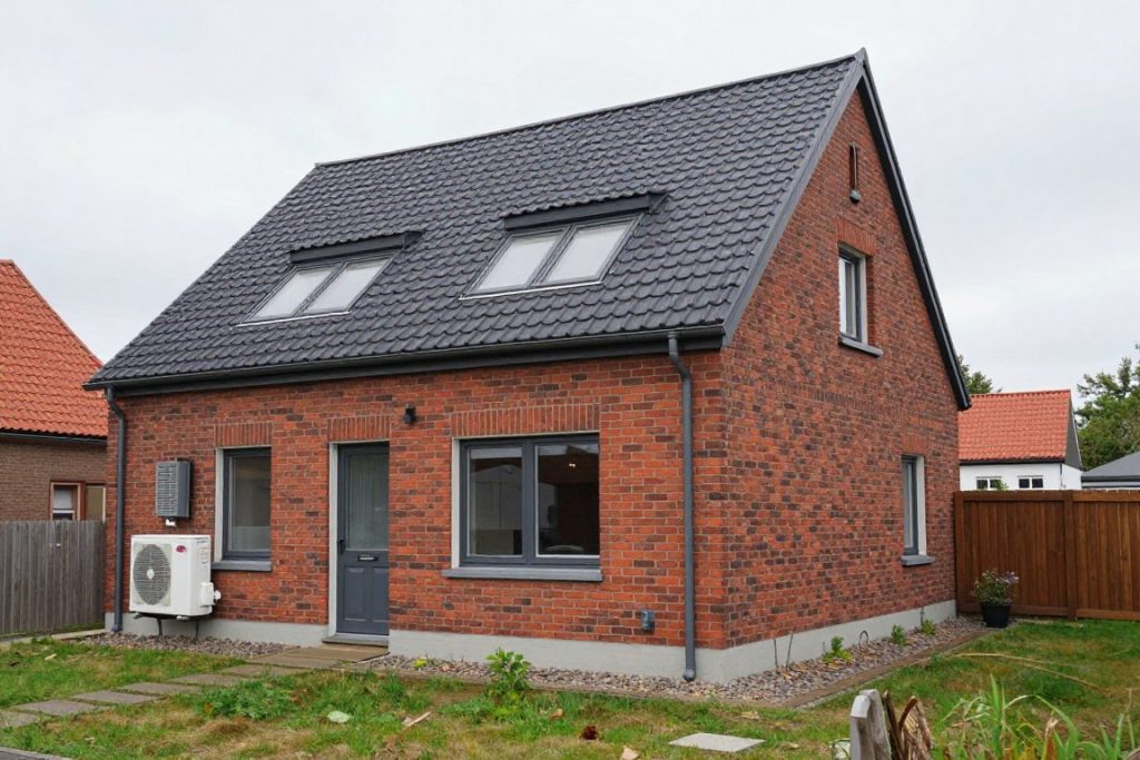 Renoviertes Einfamilienhaus aus den 70er Jahren mit neuer Wärmepumpe Renoviertes Einfamilienhaus aus den 70er Jahren mit neuer Wärmepumpe