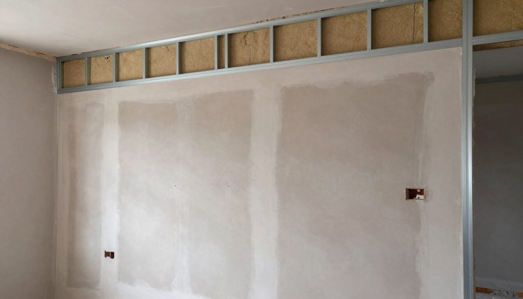 Sanierung einer Altbauwand mit Trockenbau-Vorsatzschale in Rotenburg