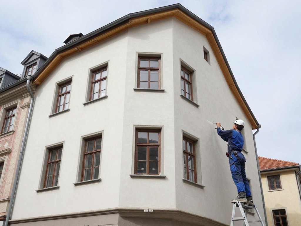 Sanierungsprojekt mit Trockenbau in Altbau, Kombination alter und neuer Bausubstanz Sanierungsprojekt mit Trockenbau in Altbau, Kombination alter und neuer Bausubstanz