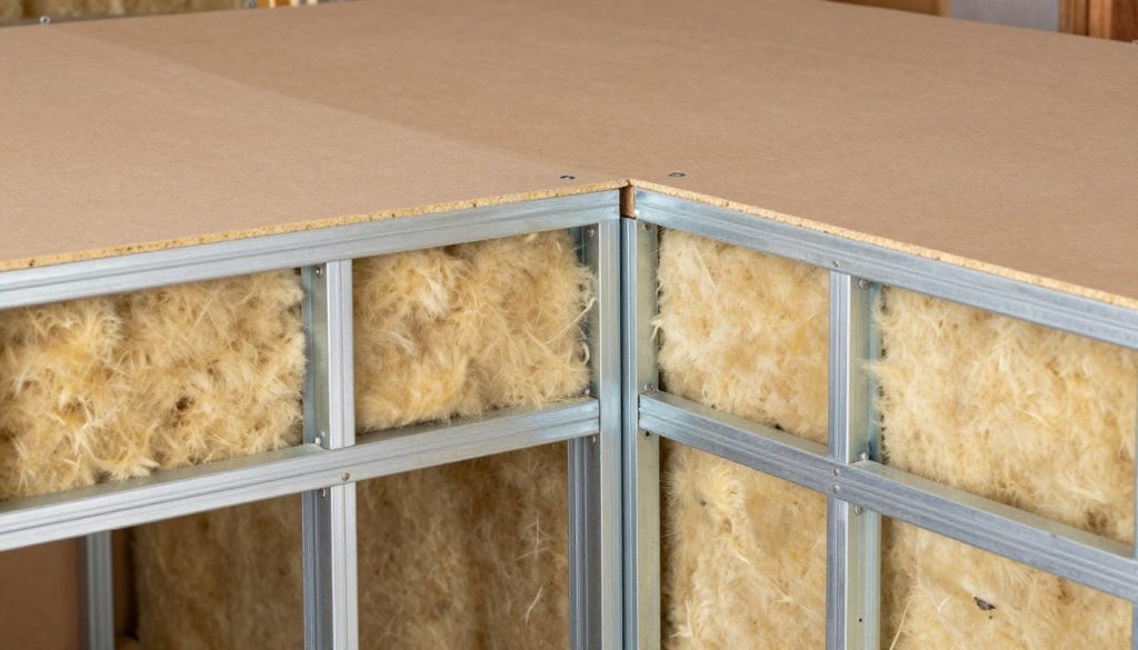 Schallschutz Trockenbau mit Dämmung zwischen Ständerwerk in Syke Schallschutz Trockenbau mit Dämmung zwischen Ständerwerk in Syke