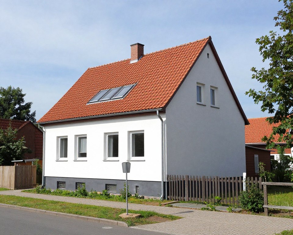 Typisches Einfamilienhaus in Lilienthal vor Sanierung