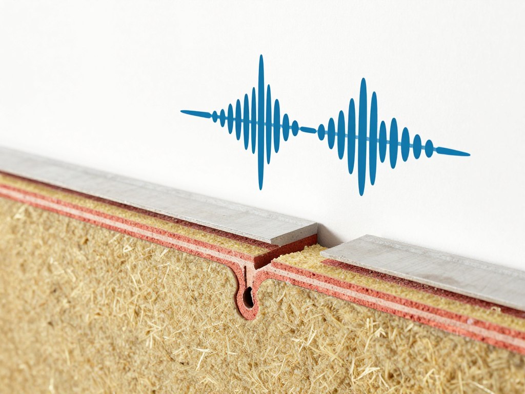 Unzureichende Dämmung zwischen Trockenbauwänden verursacht Lärm