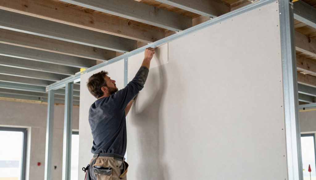 Verputzer beim Trockenbau Rigips Montage Bremerhaven Innenausbau Verputzer beim Trockenbau Rigips Montage Bremerhaven Innenausbau
