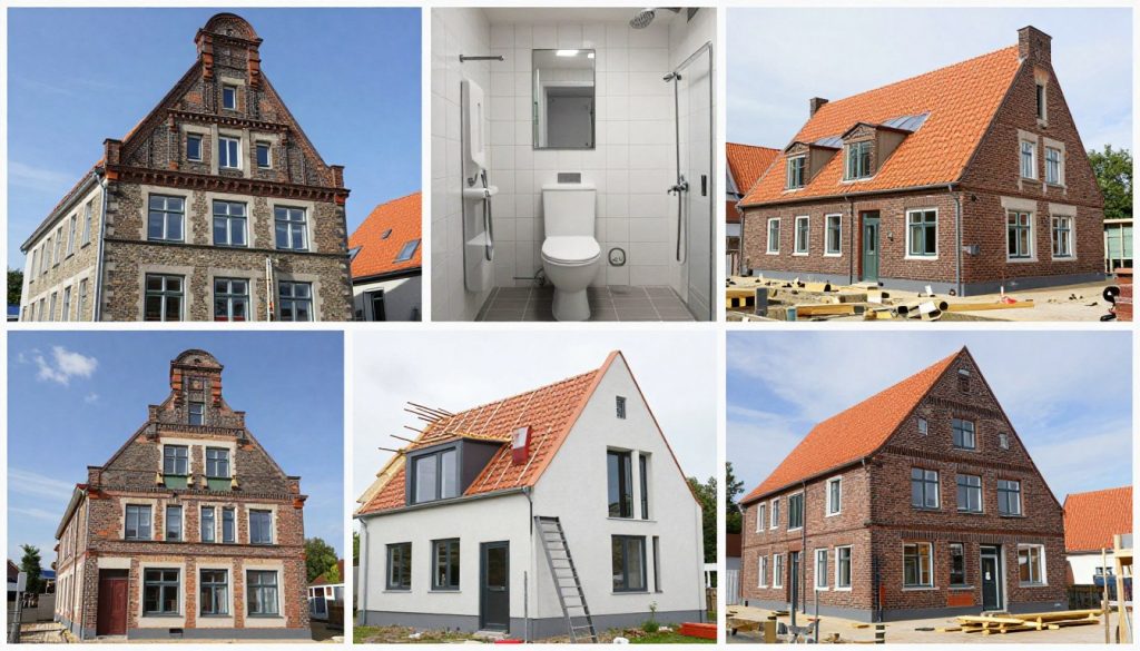 Verschiedene Handwerksprojekte in Bremervörde: Altbau, Bad, Dach