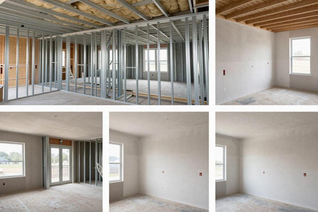 Verschiedene Trockenbau-Leistungen in Zeven: Wände, Decken und Dachausbau