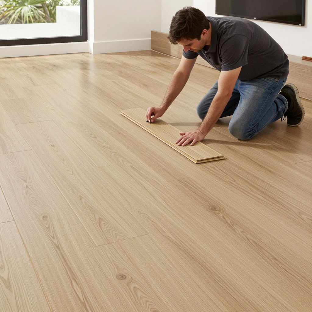 Vinylboden Verlegung in Wohnraum Syke