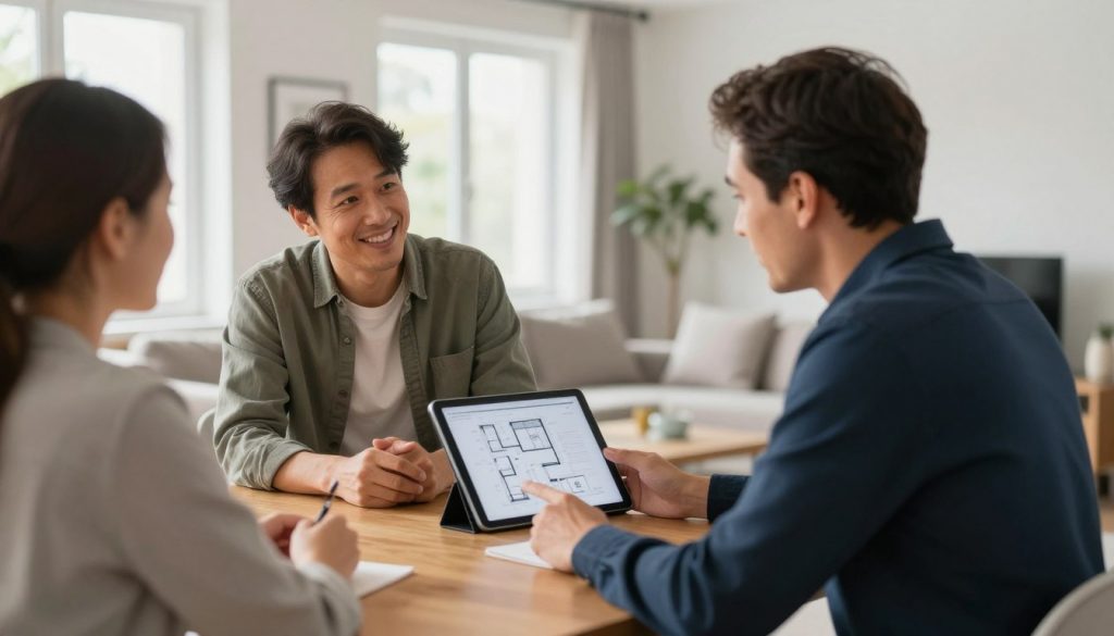 Vor Ort Beratung durch Werklotse in Hude bei Hausbesitzern